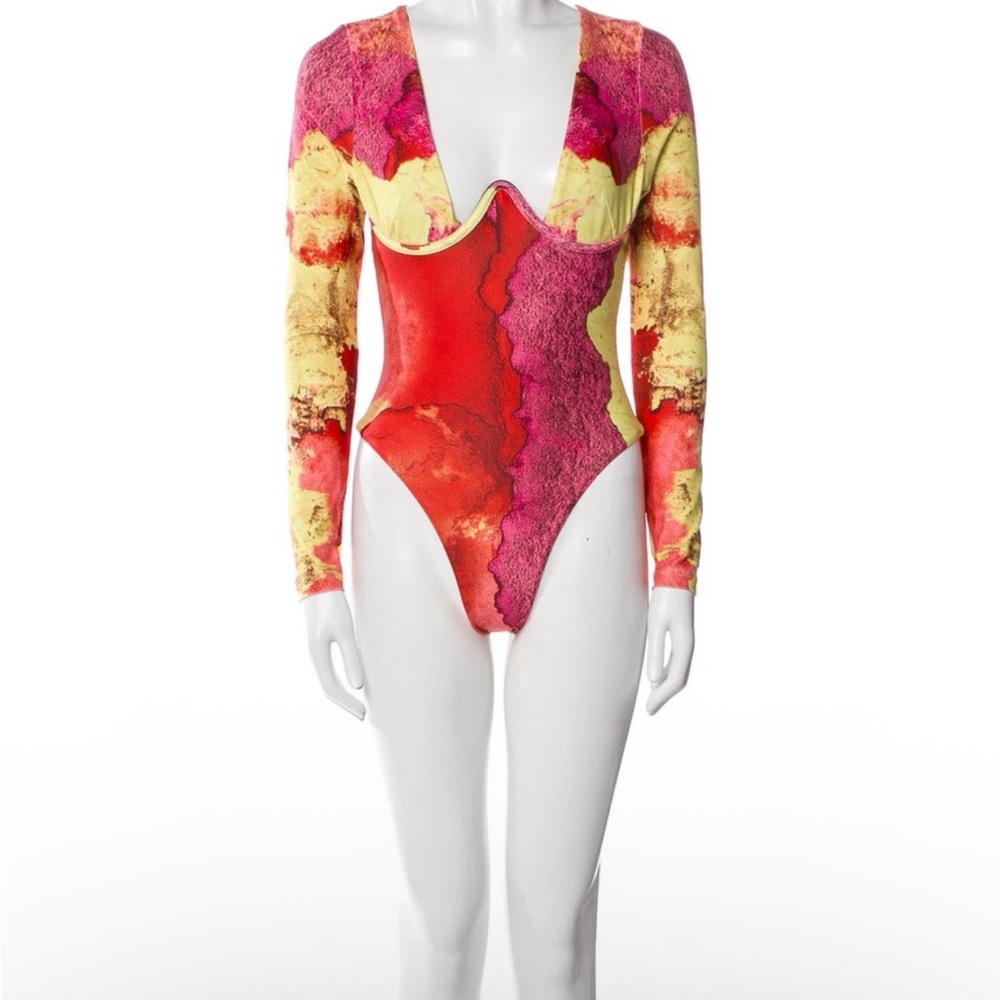 Andrea Iyama Long Sleeve Bathingsuit - NWT Small